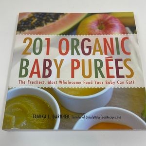 New 201 Organic Baby Purées Book